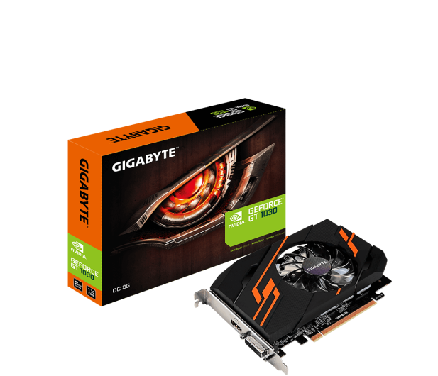 Gigabyte GeForce GT 1030 OC 2GB GDDR5 - 372376 - zdjęcie